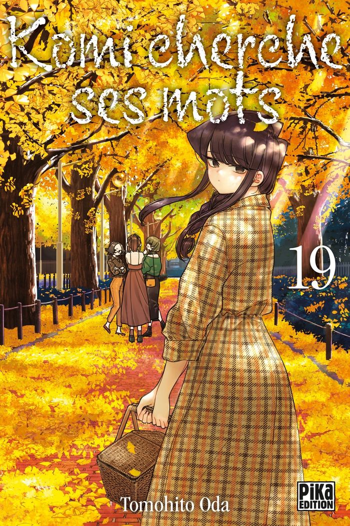 Couverture du livre « Komi cherche ses mots » de Tomohito Oda, librairie Les Contes Infusés à Corte