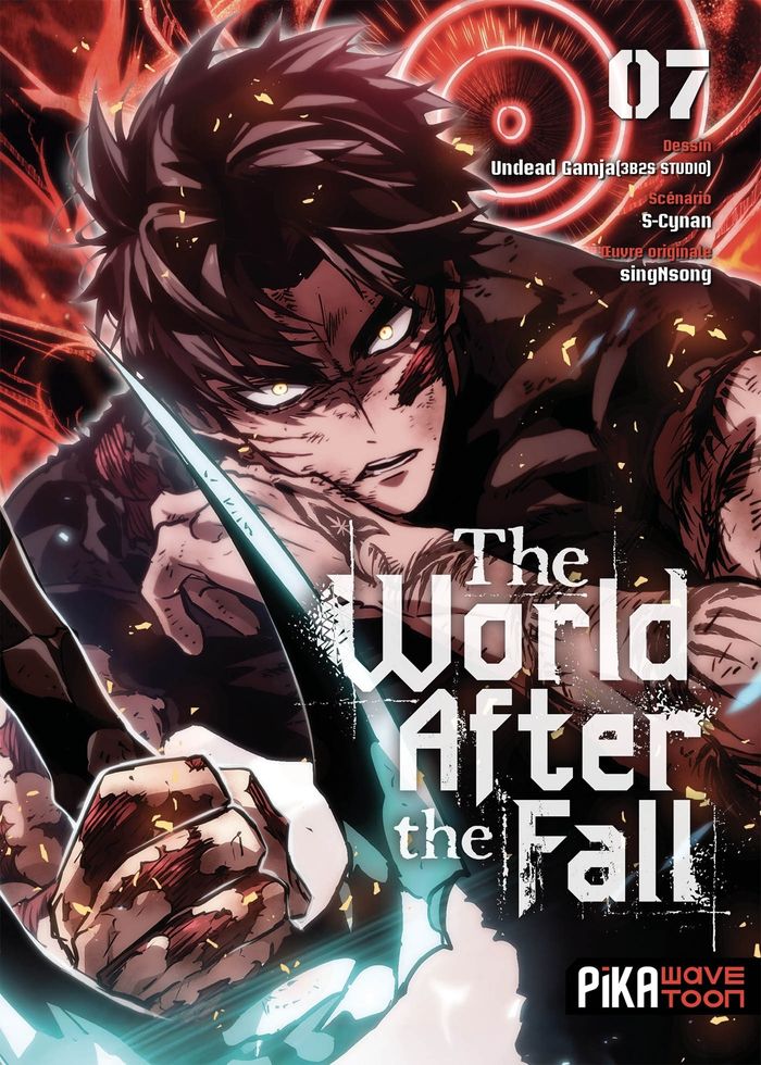 Couverture du livre « The world after the fall » de Undead Gamja, librairie Les Contes Infusés à Corte