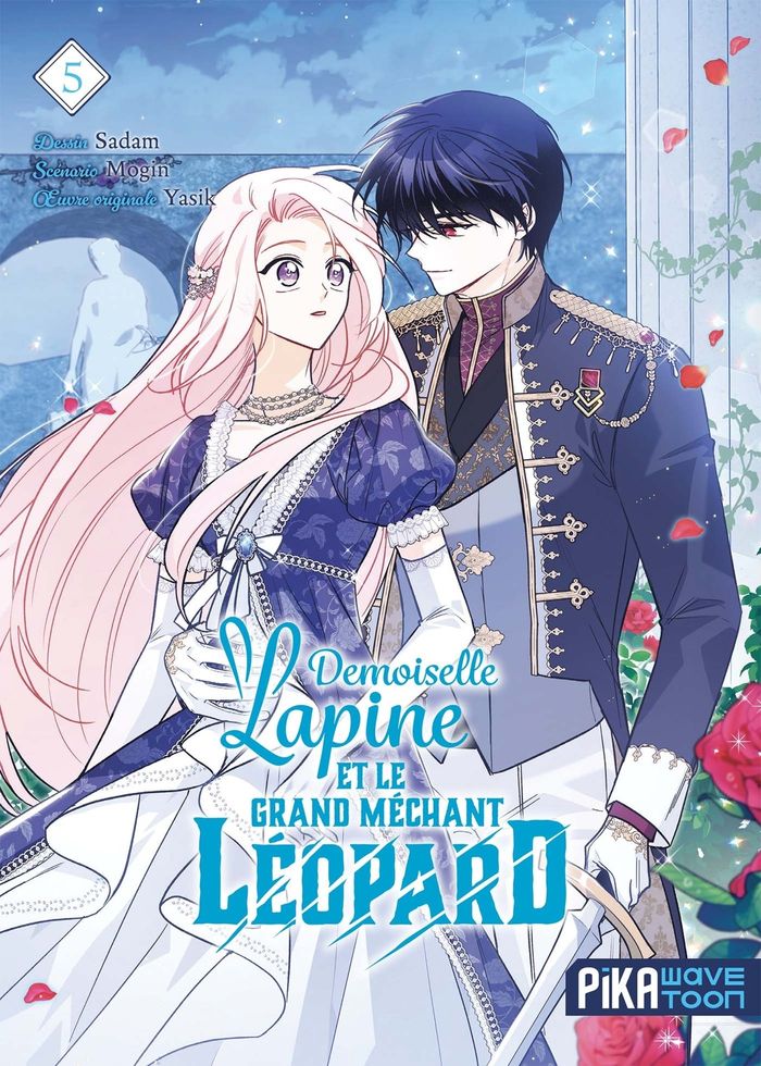 Couverture du livre « Demoiselle lapine et le grand méchant léopard » de Sadam, librairie Les Contes Infusés à Corte