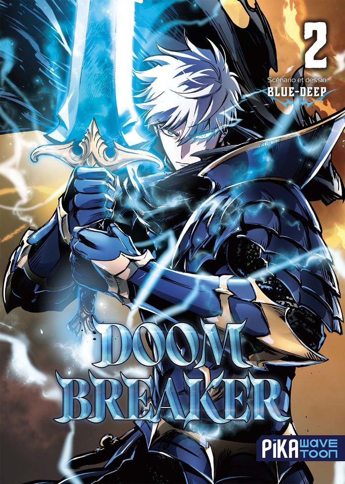 Couverture du livre « Doom breaker » de Blue-Deep, librairie Les Contes Infusés à Corte