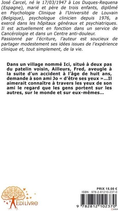 Quatrième de couverture de « LE VISAGE ET LE REGARD »
