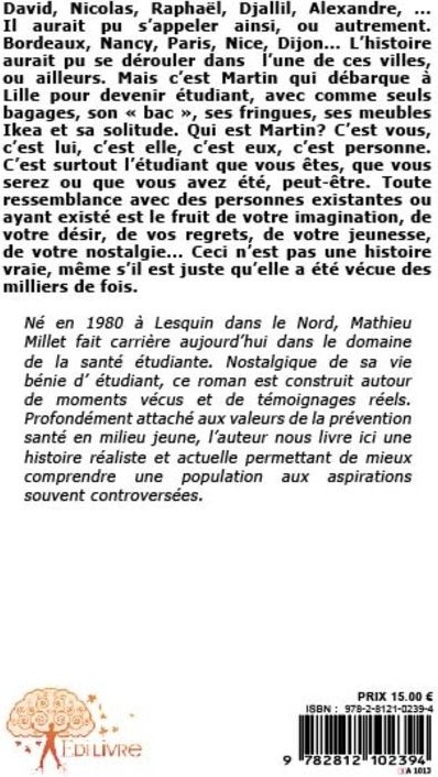 Quatrième de couverture de « LA RENTREE DES CLAQUES »
