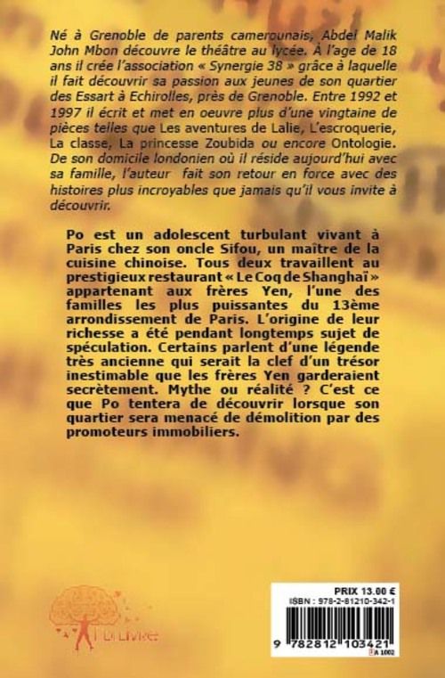 Quatrième de couverture de « LE COQ DE SHANGHAI »
