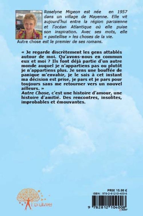 Quatrième de couverture de « AUTRE CHOSE »
