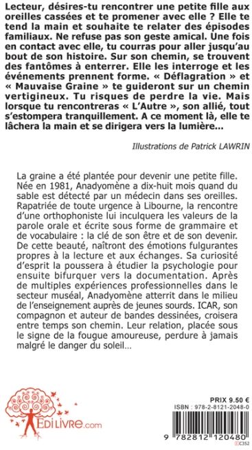 Quatrième de couverture de « ECLATS DE VIE »