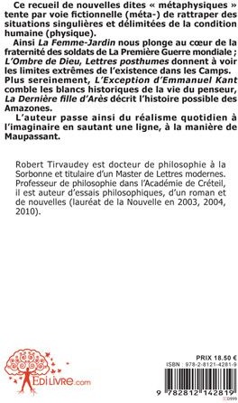 Quatrième de couverture de « NOUVELLES METAPHYSIQUES »