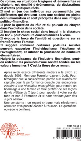 Quatrième de couverture de « L'EAU QUI TIEDIT BRULERA BIENTOT CINQ ROSES ROUGES »