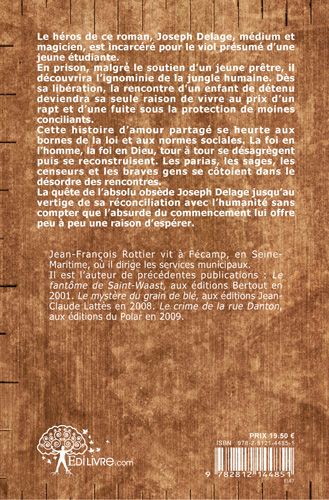 Quatrième de couverture de « BONNE NOUVELLE - ROMAN »