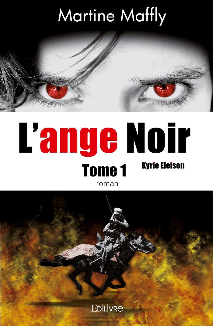 Couverture du livre « L'ANGE NOIR - T01 - L'ANGE NOIR » de Martine Maffly, librairie Les Contes Infusés à Corte