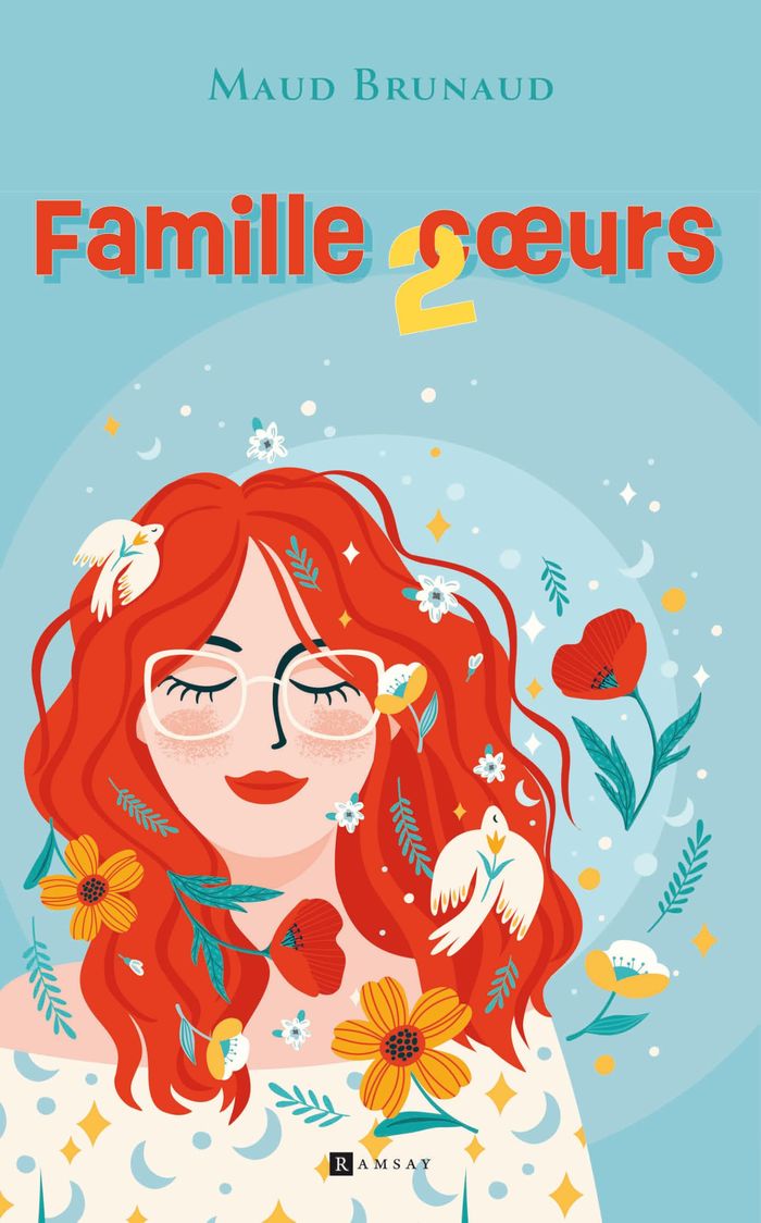 Couverture du livre « Famille 2 coeurs : roman » de Maud Brunaud, librairie Les Contes Infusés à Corte