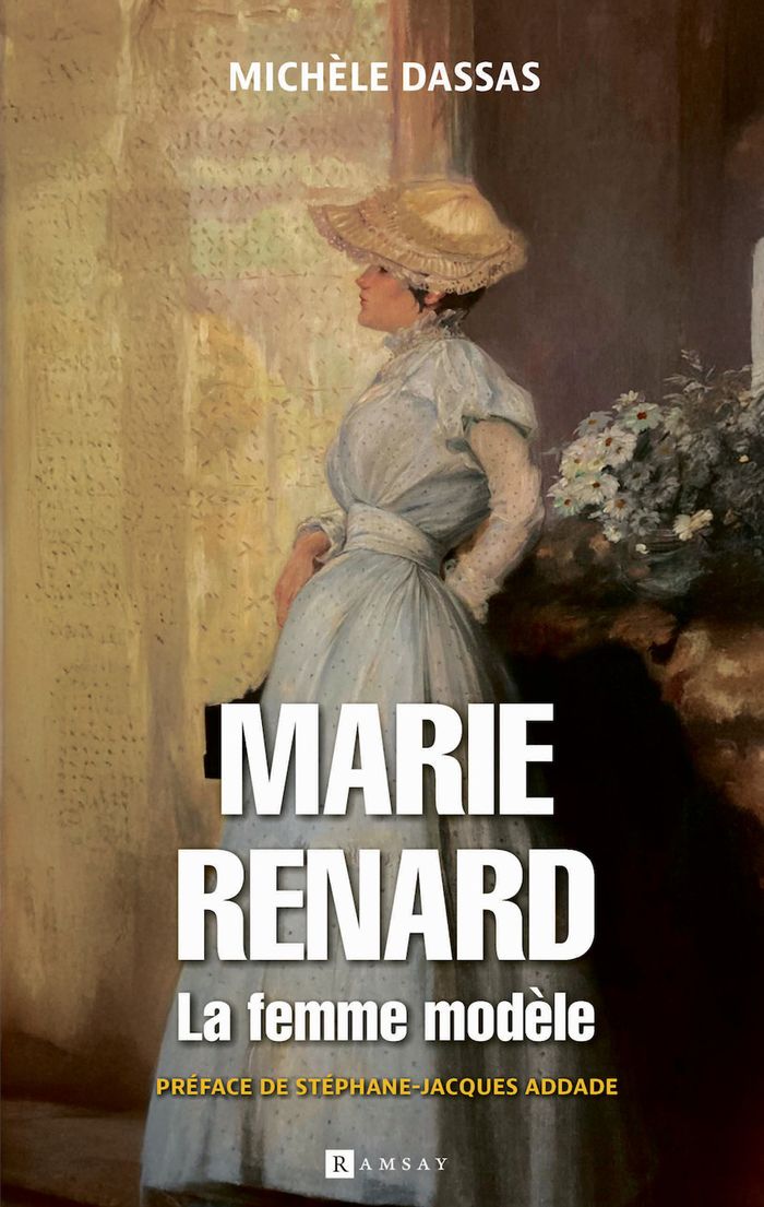 Couverture du livre « Marie Renard : roman » de Michèle Dassas, librairie Les Contes Infusés à Corte