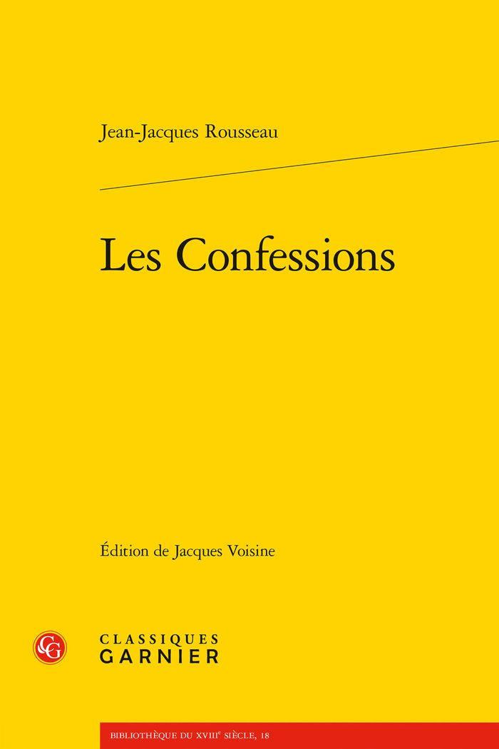Couverture du livre « LES CONFESSIONS », librairie Les Contes Infusés à Corte