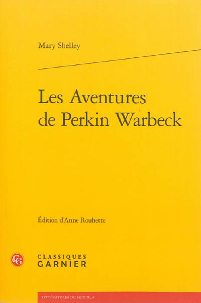 Couverture du livre « Les aventures de Perkin Warbeck » de Mary Wollstonecraft Shelley, librairie Les Contes Infusés à Corte