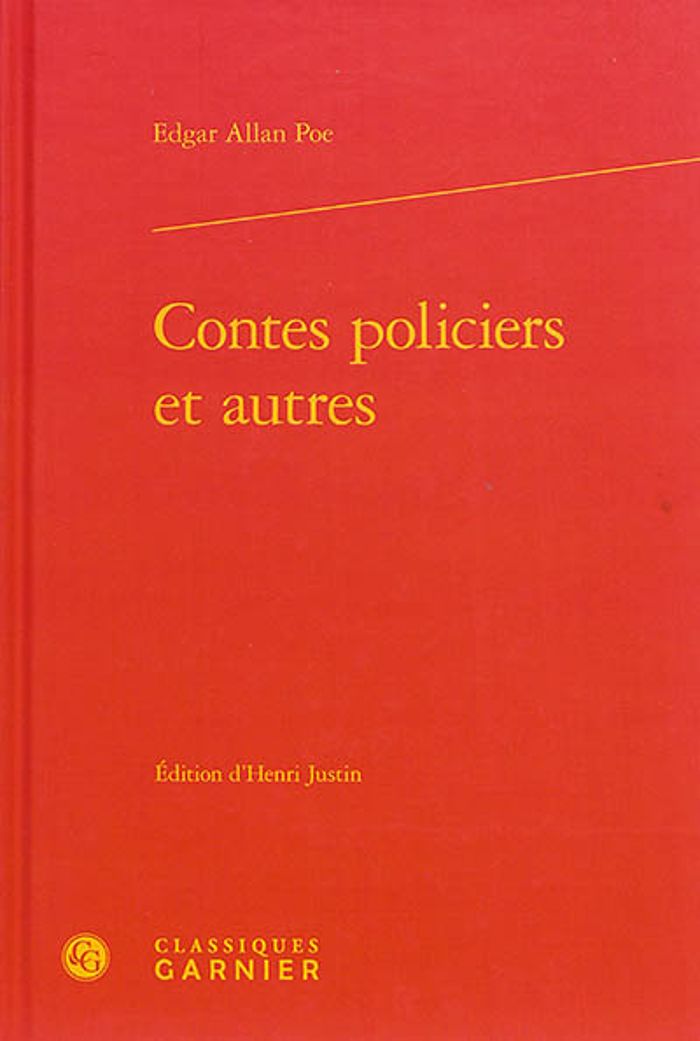 Couverture du livre « Contes policiers et autres » de Edgar Allan Poe, librairie Les Contes Infusés à Corte