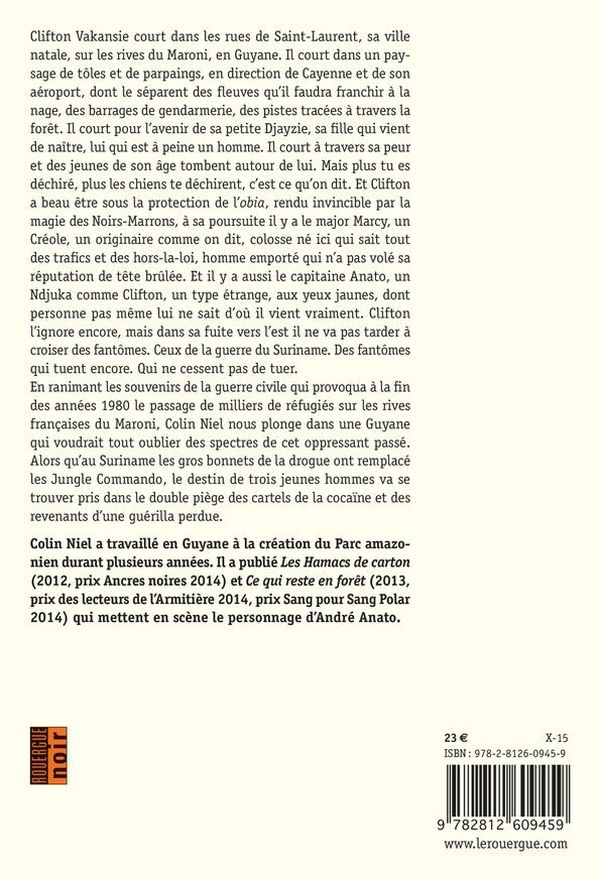 Quatrième de couverture de « Obia : roman »