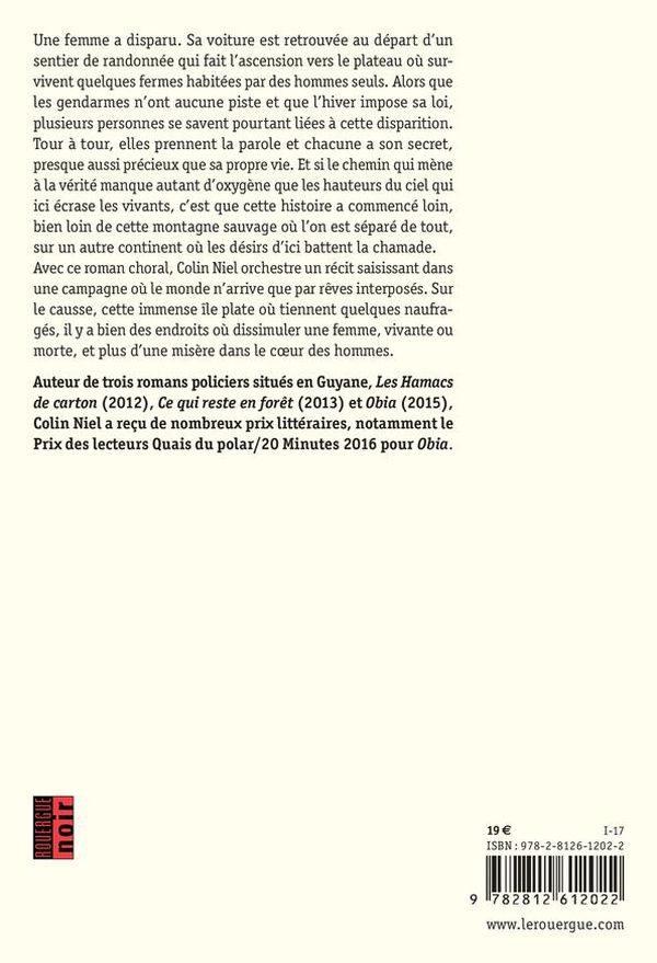 Quatrième de couverture de « Seules les bêtes : roman »