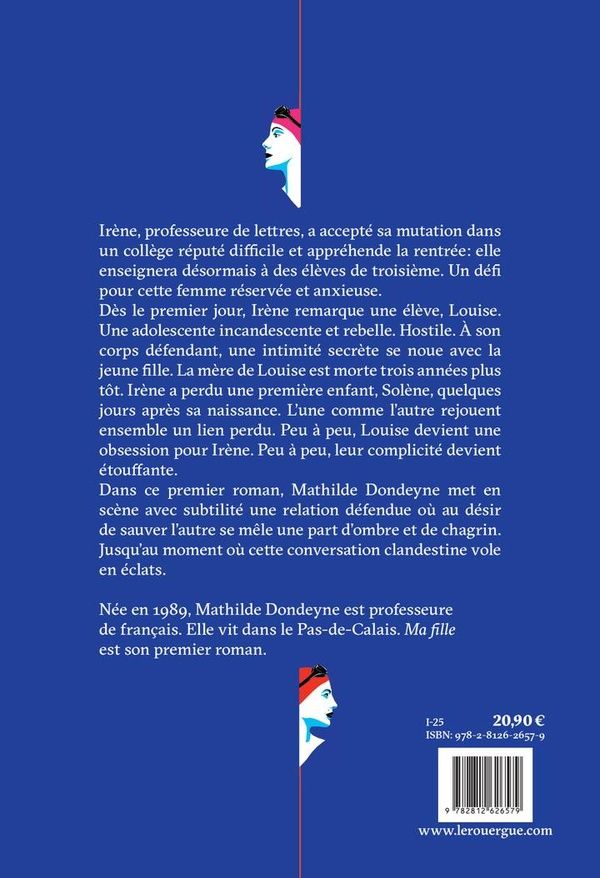 Quatrième de couverture de « Ma fille »