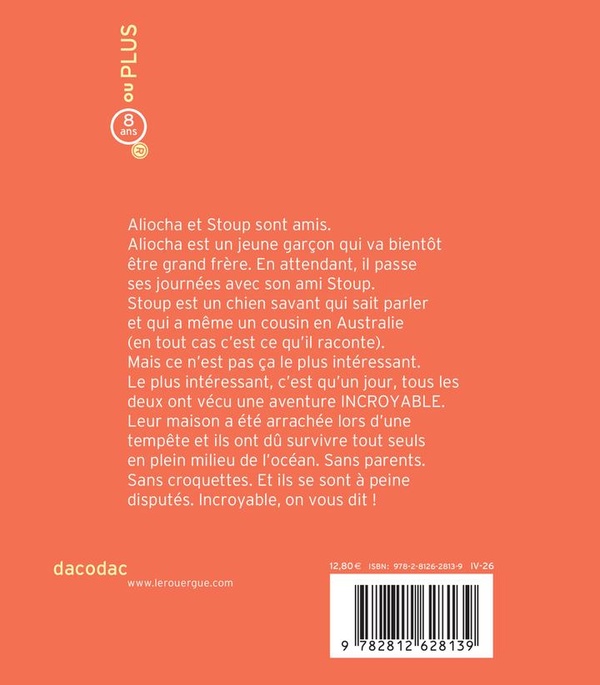 Quatrième de couverture de « Ma maison à l'envers »