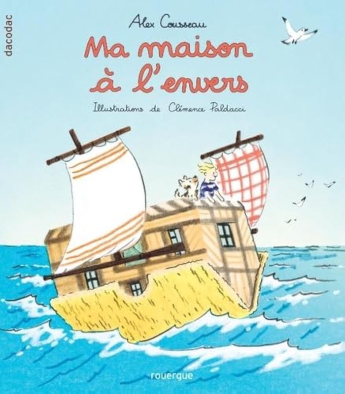 Couverture du livre « Ma maison à l'envers », librairie Les Contes Infusés à Corte