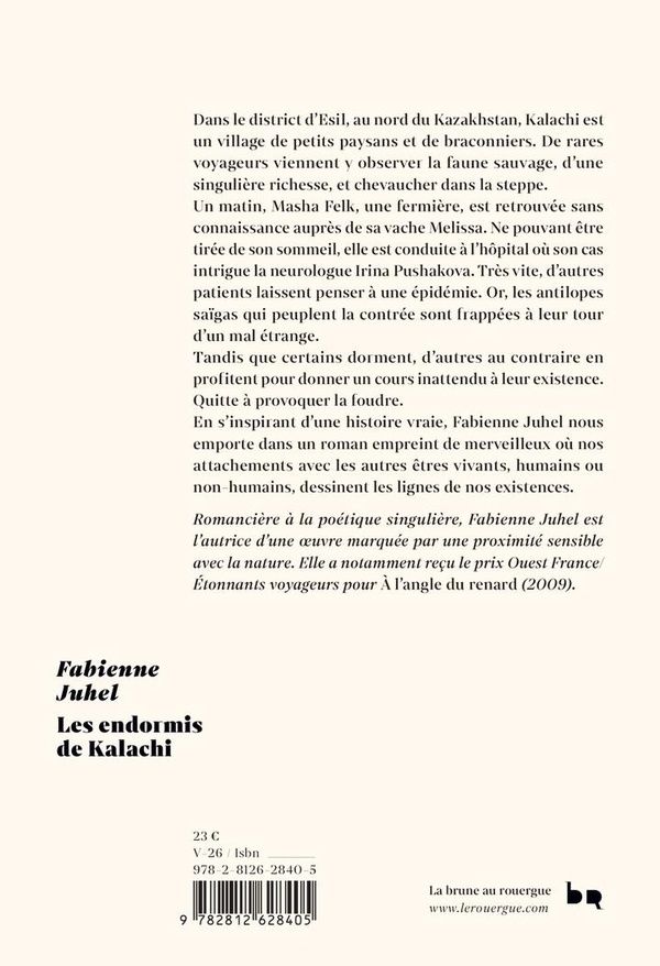 Quatrième de couverture de « Les endormis de Kalachi »
