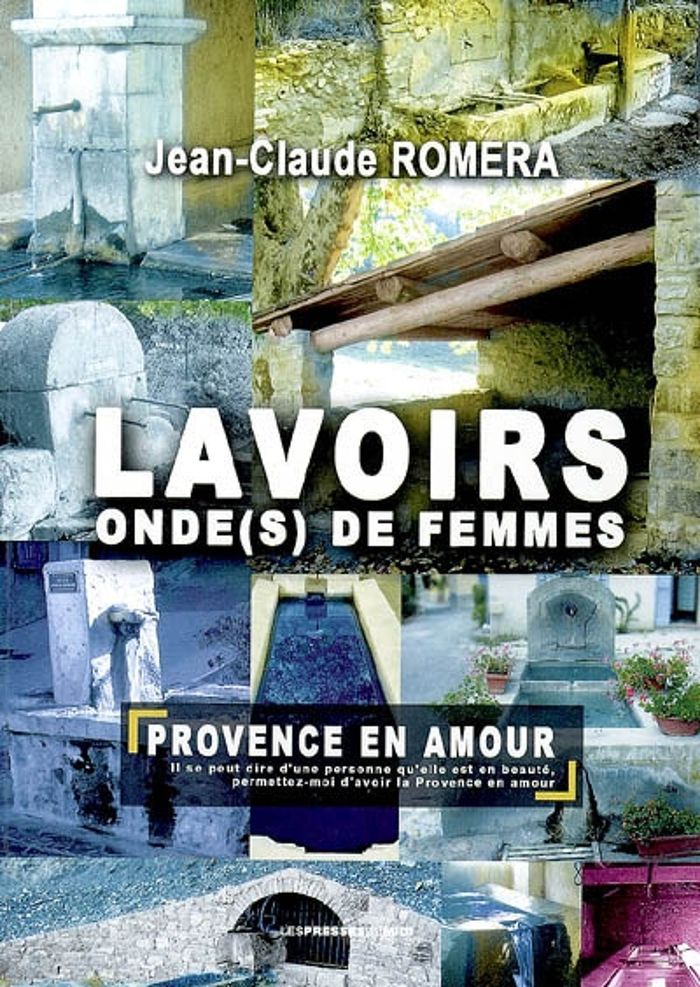 Couverture du livre « LAVOIRS ONDE(S) DE FEMMES » de Romera Jean-Claude, librairie Les Contes Infusés à Corte