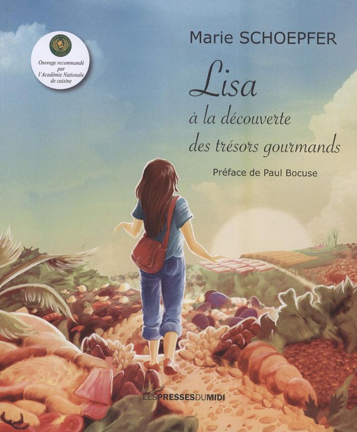 Couverture du livre « LISA A LA DECOUVERTE DES TRESORS GOURMANDS » de Schoepfer Marie, librairie Les Contes Infusés à Corte