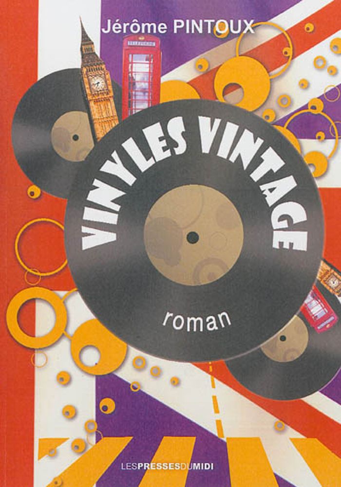 Couverture du livre « VINYLES VINTAGE » de Pintoux Jerome, librairie Les Contes Infusés à Corte