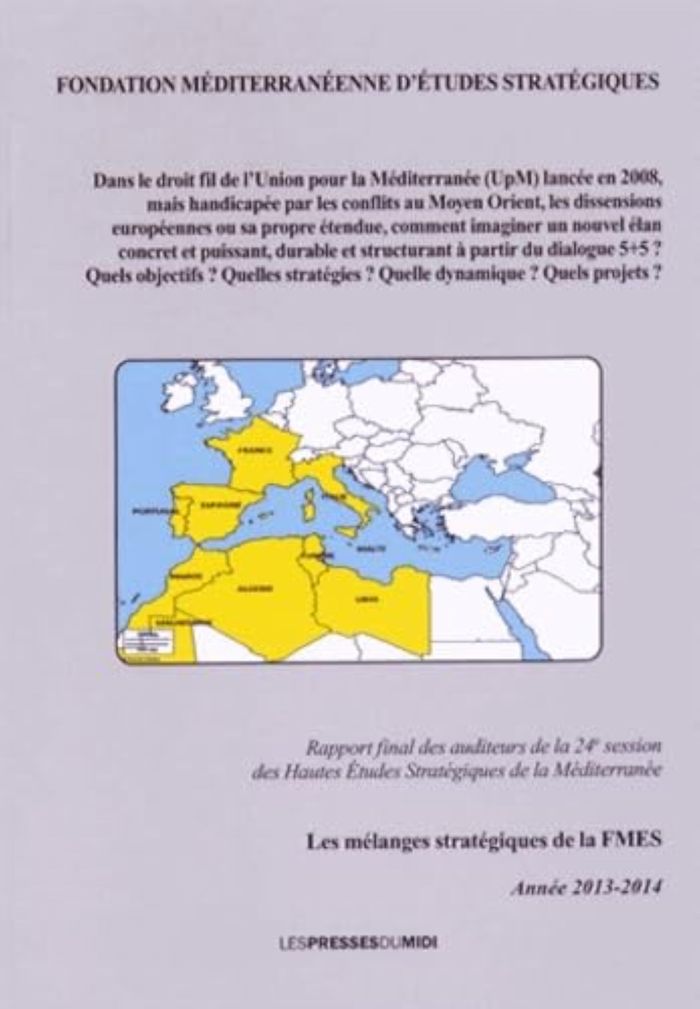 Couverture du livre « LES MELANGES STRATEGIQUES DE LA FMES », librairie Les Contes Infusés à Corte