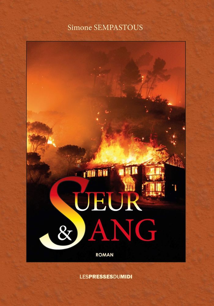 Couverture du livre « SUEUR & SANG » de Simone Sempastous, librairie Les Contes Infusés à Corte