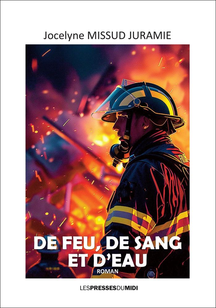 Couverture du livre « De feu, de sang et d'eau » de Jocelyne Missud Juramie, librairie Les Contes Infusés à Corte
