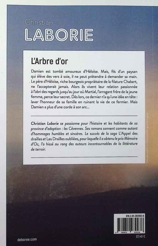 Quatrième de couverture de « L'arbre d'or : roman »
