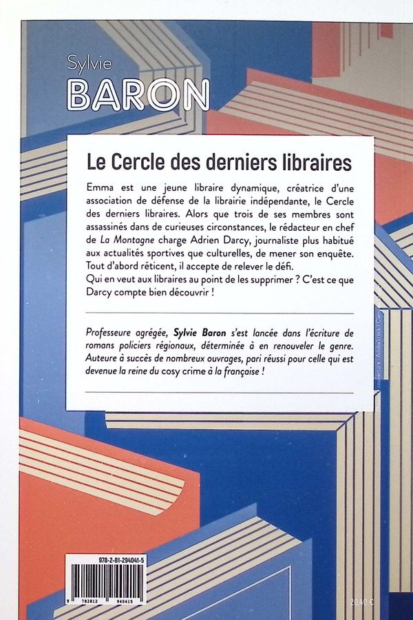 Quatrième de couverture de « Le cercle des derniers libraires : roman »