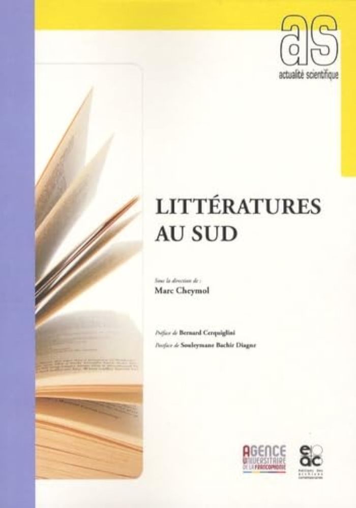 Couverture du livre « LITTERATURES AU SUD » de Marc Cheymol, librairie Les Contes Infusés à Corte