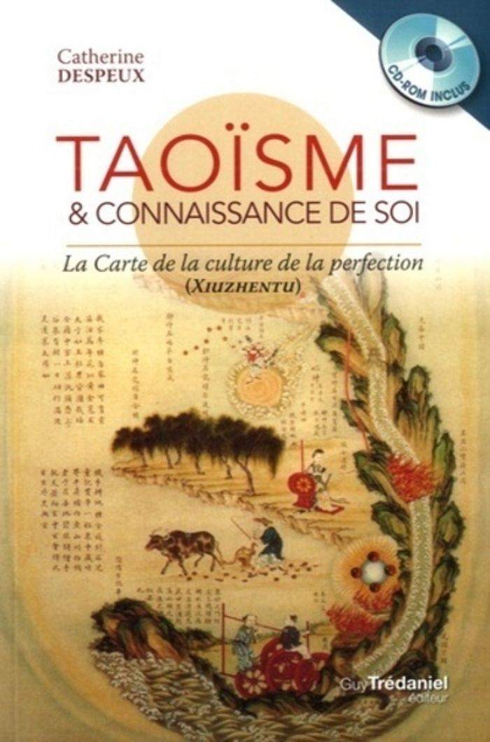 Couverture du livre « TAOISME ET CONNAISSANCE DE SOI + CD » de Catherine Despeux, librairie Les Contes Infusés à Corte