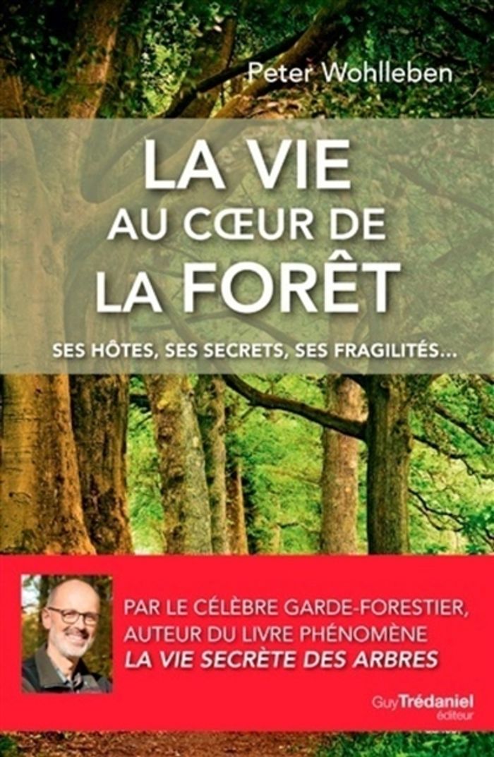 Couverture du livre « La vie au coeur de la forêt : ses hôtes, ses secrets, ses fragilités » de Peter Wohlleben, librairie Les Contes Infusés à Corte