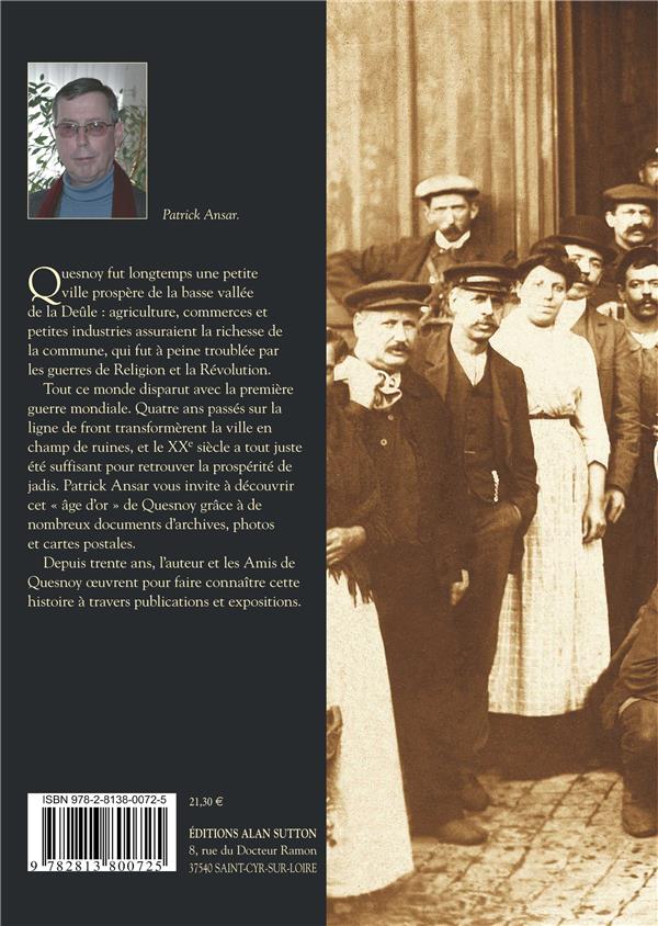 Quatrième de couverture de « QUESNOY-SUR-DEULE »