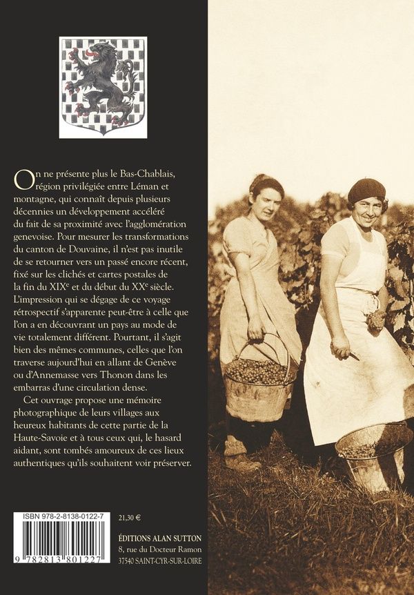 Quatrième de couverture de « DOUVAINE (LE CANTON DE) »
