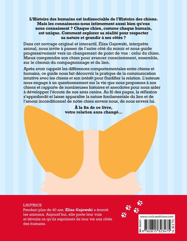 Quatrième de couverture de « Vivre avec les humains : qu'en disent les chiens ? »