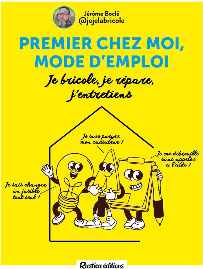 Couverture du livre « PREMIER CHEZ MOI, MODE D'EMPLOI - JE BRICOLE, JE REPARE, J'ENTRETIENS » de Xxx, librairie Les Contes Infusés à Corte