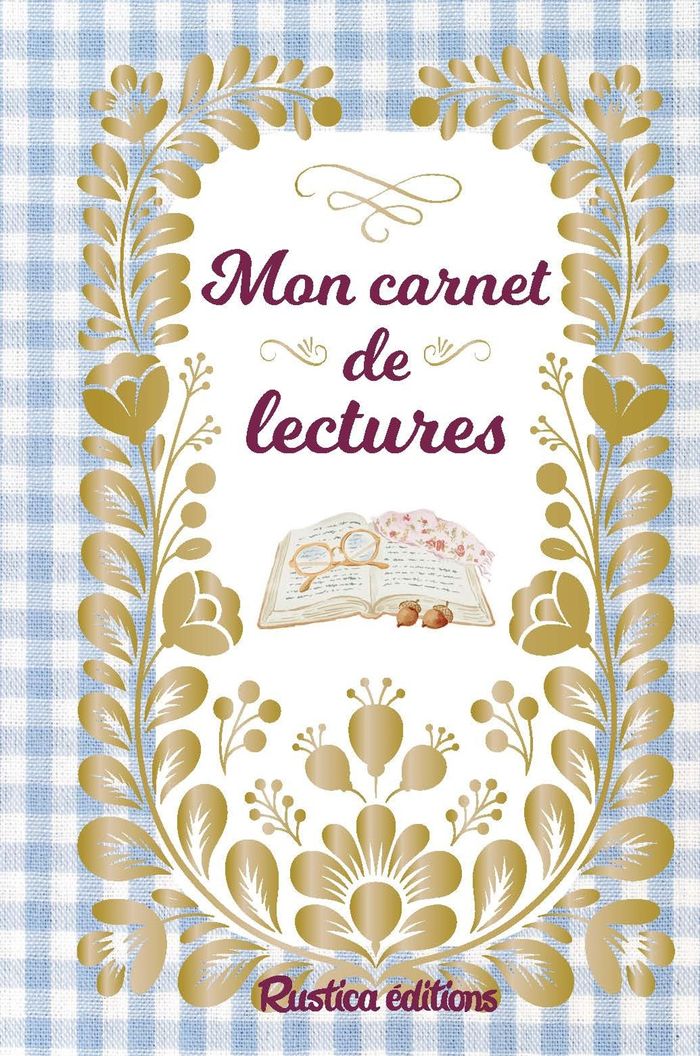 Couverture du livre « MON CARNET DE LECTURES », librairie Les Contes Infusés à Corte