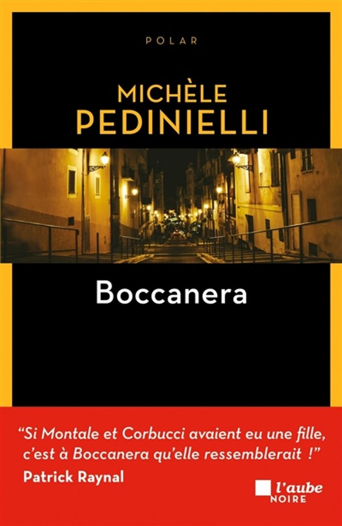 Couverture du livre « Boccanera : roman » de Michèle Pedinielli, librairie Les Contes Infusés à Corte