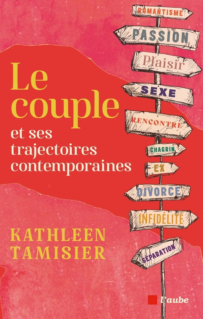Couverture du livre « Le couple et ses trajectoires contemporaines » de Kathleen Tamisier, librairie Les Contes Infusés à Corte