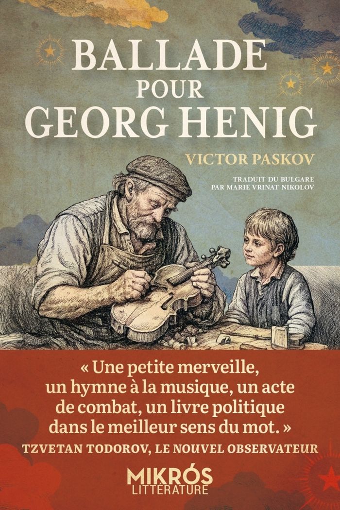 Couverture du livre « Ballade pour Georg Henig », librairie Les Contes Infusés à Corte
