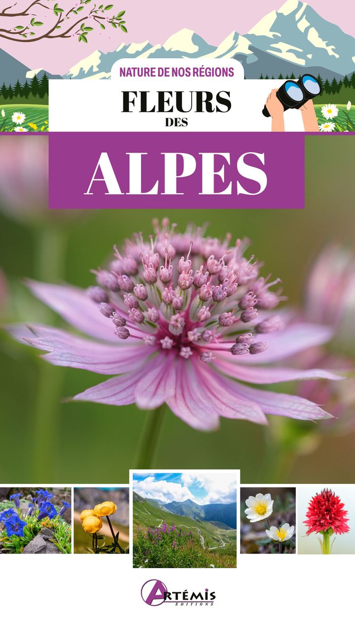 Couverture du livre « Fleurs des Alpes » de Collectif, librairie Les Contes Infusés à Corte