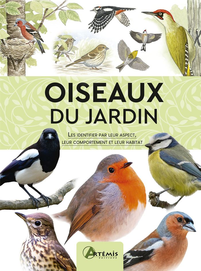 Couverture du livre « Oiseaux du jardin », librairie Les Contes Infusés à Corte