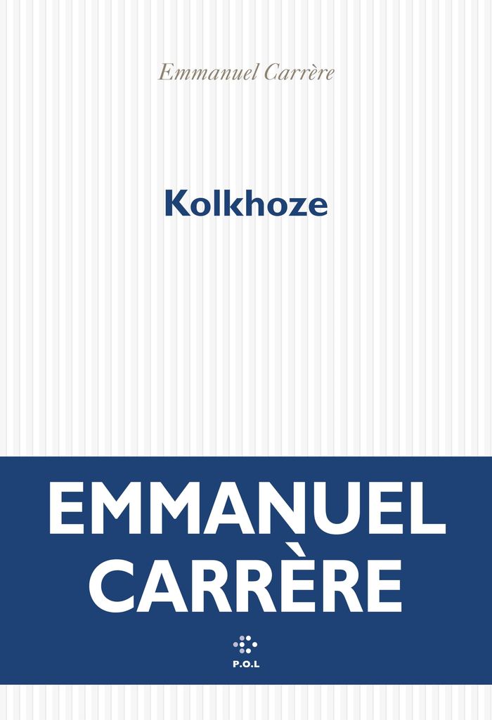 Couverture du livre « KOLKHOZE » de Emmanuel Carrere, librairie Les Contes Infusés à Corte
