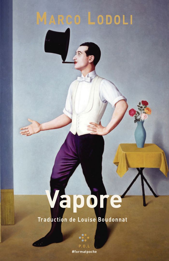 Couverture du livre « Vapore » de Marco Lodoli, librairie Les Contes Infusés à Corte