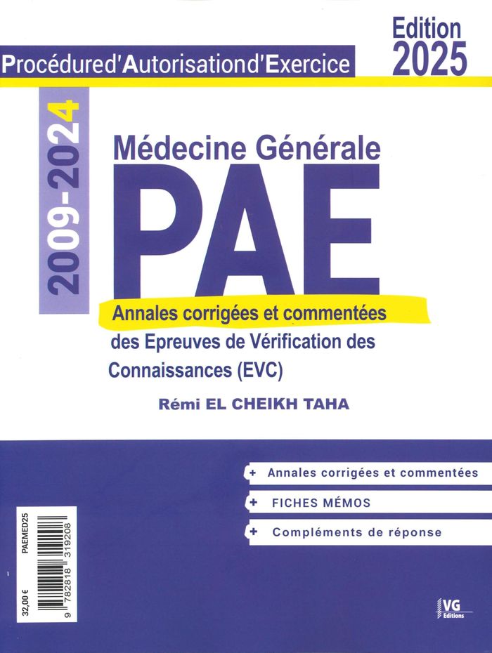 Couverture du livre « Médecine générale » de Rémi El Cheikh Taha, librairie Les Contes Infusés à Corte