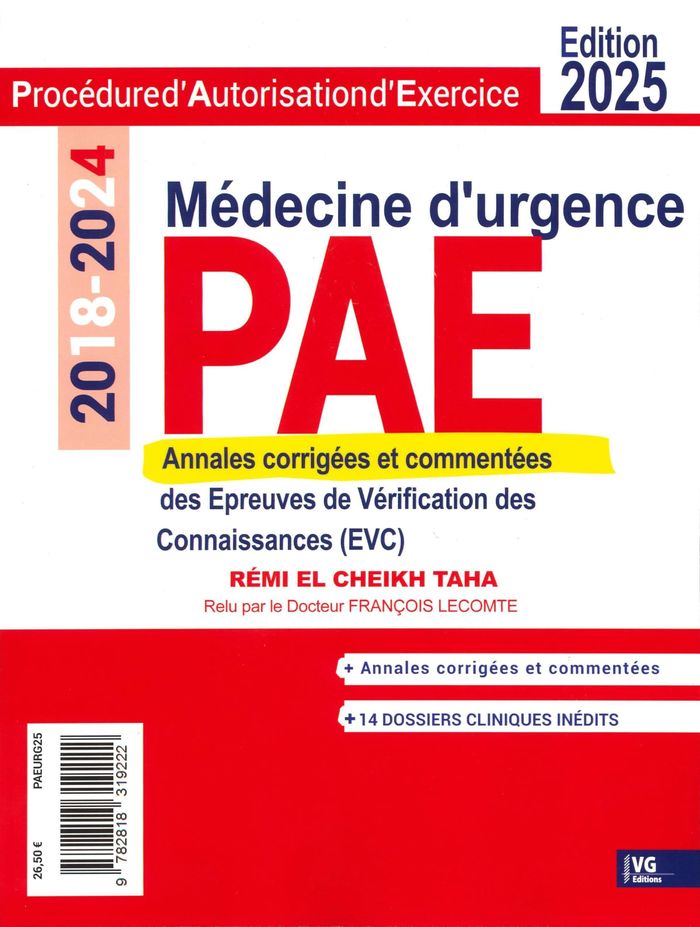 Couverture du livre « Médecine d'urgence » de Rémi El Cheikh Taha, librairie Les Contes Infusés à Corte