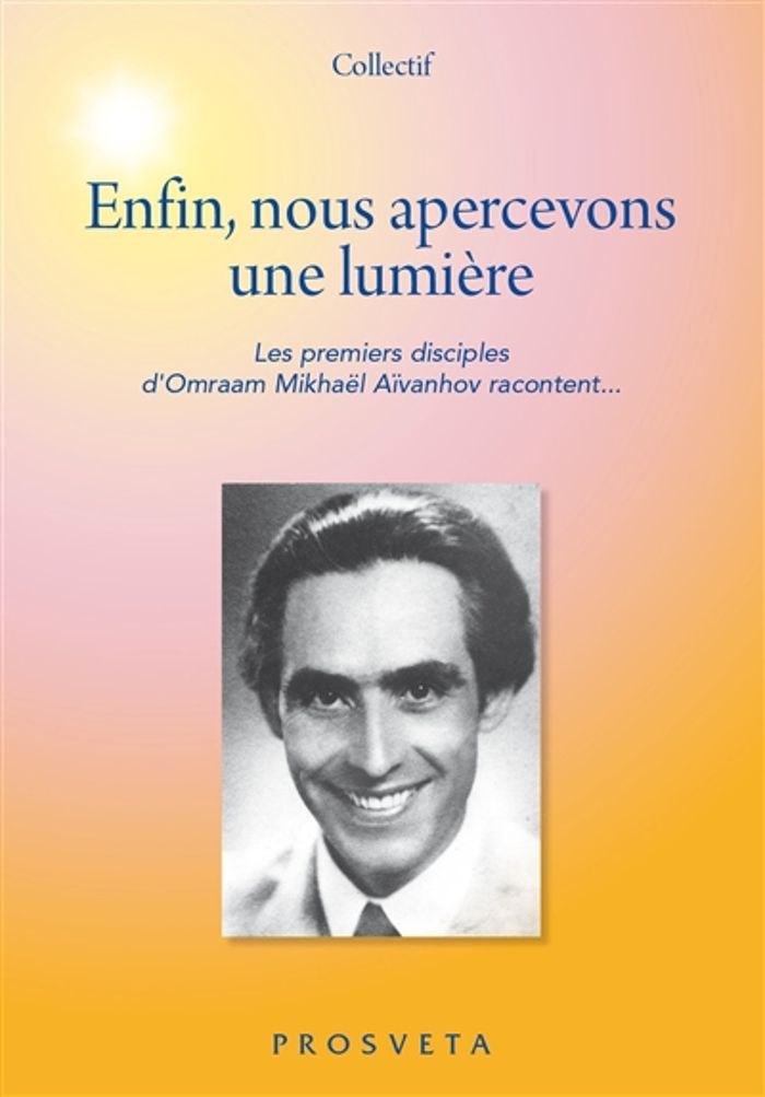 Couverture du livre « ENFIN NOUS APERCEVONS UNE LUMIERE » de Collectif, librairie Les Contes Infusés à Corte